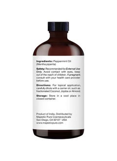Majestic Pure Peppermint Essential Oil, Therapeutic Grade, Pure and Natural Premium Quality Oil, 4 fl oz  - Image 3