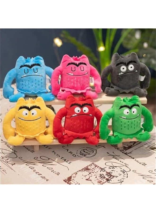 Color Monster Plush, Color monster Plush Doll, Little Monster Cartoon Doll Toys (set) - Image 1