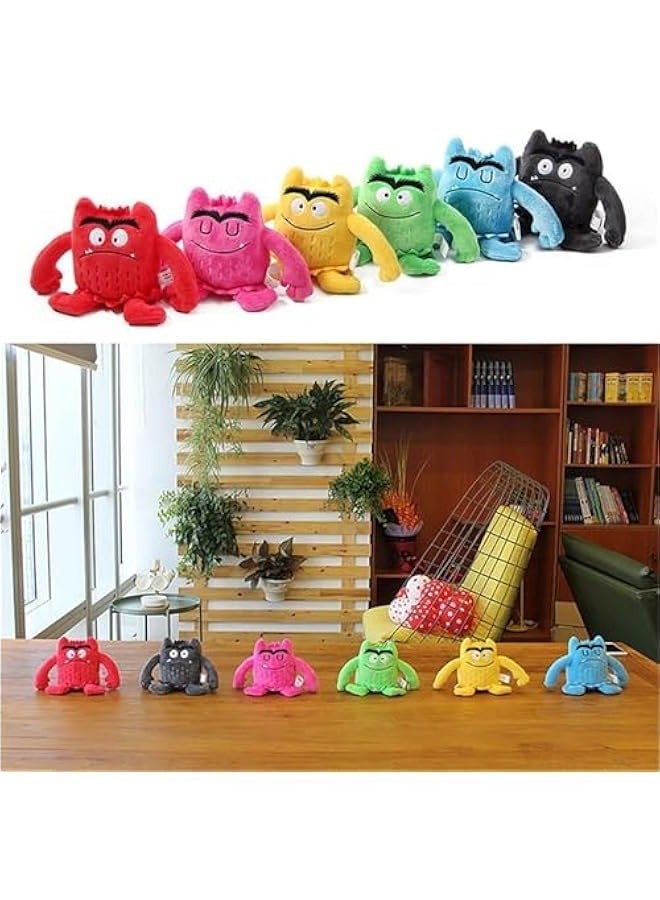 Color Monster Plush, Color monster Plush Doll, Little Monster Cartoon Doll Toys (set) - Image 4