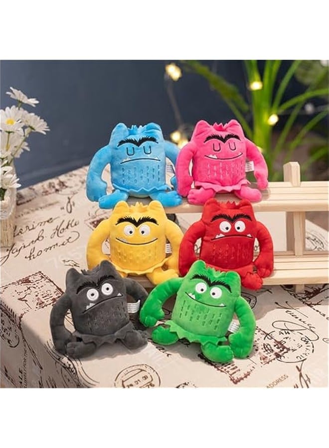 Color Monster Plush, Color monster Plush Doll, Little Monster Cartoon Doll Toys (set) - Image 3