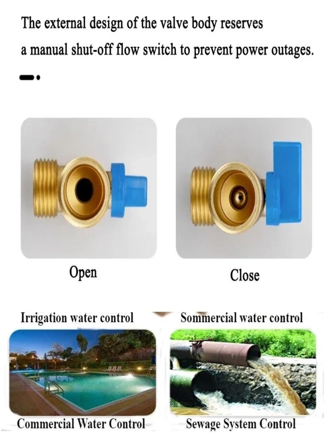 Walfront G1/2 DN15 230V Automatic Timed Water Electronic Timed Drain Valve for Air Compressor Condensate Management(230V) - Image 5