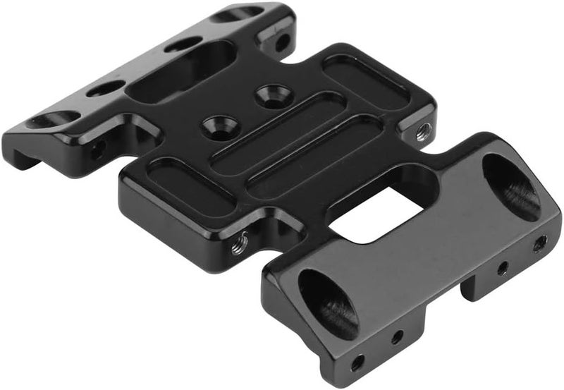 RC Skid Plate, Aluminum Alloy Center Guard for Axial SCX10, Protects Transmission While Crawling, Enhances Terrain Performance for 1/10 Crawler - Image 3