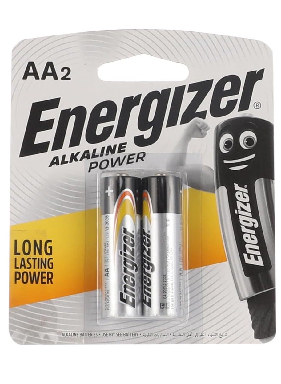 Energizer Energizer Battery AA2 Alkaline Power