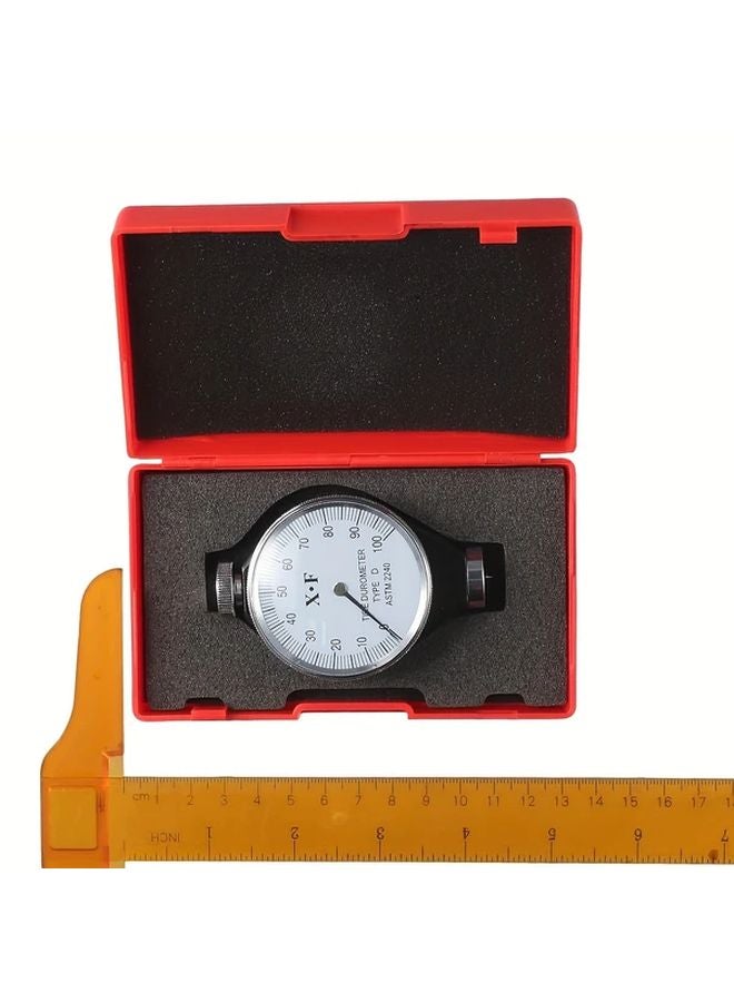 D Model Hardness Tester Analog Gauge 2 0X Magnification Rubber Grip - Image 4