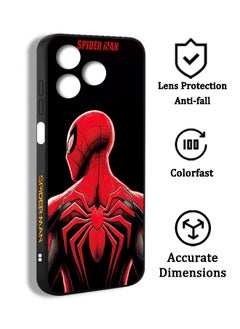 Phone Case Cover For Tecno Spark 10C Marvel Spider Man Peter Drawing