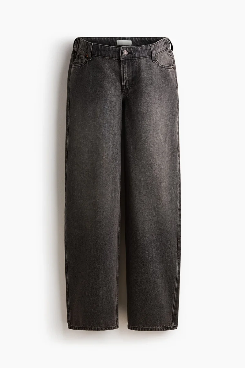 MAMA Wide Low Waist Jeans