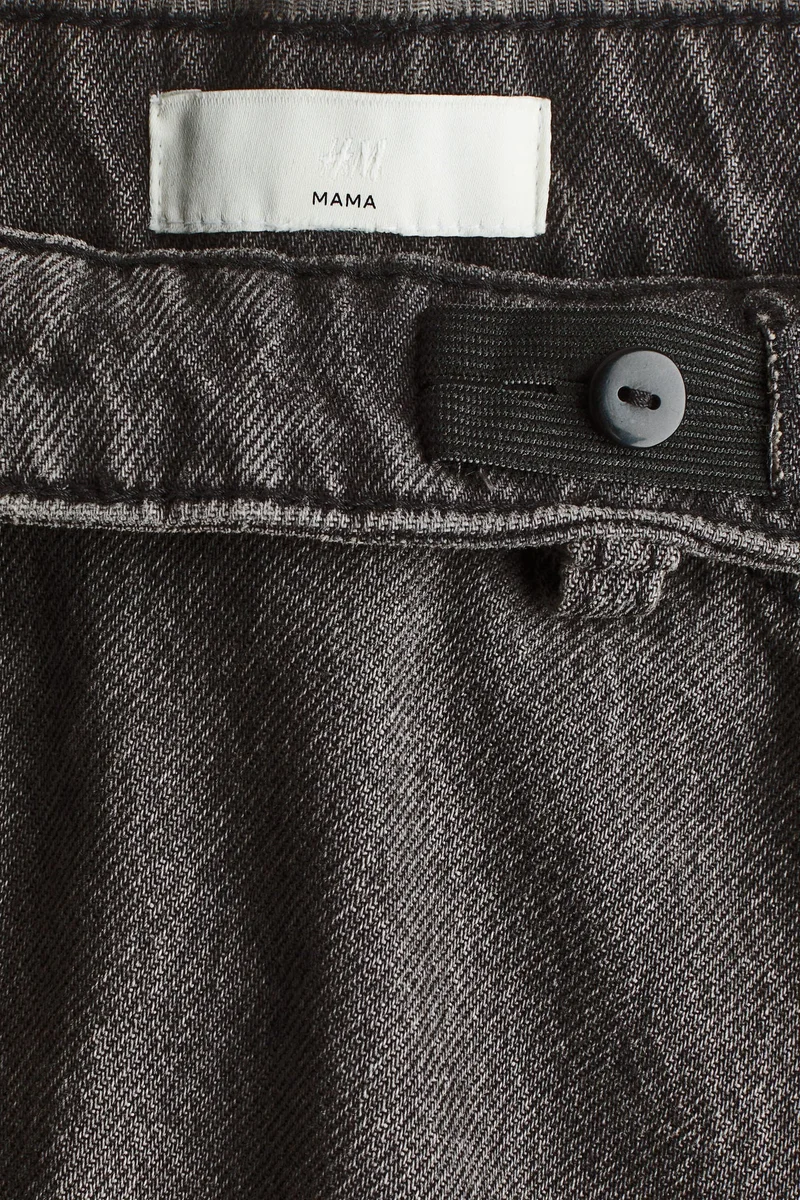 H&M  MAMA Wide Low Waist Jeans for Women | Best Price UAE