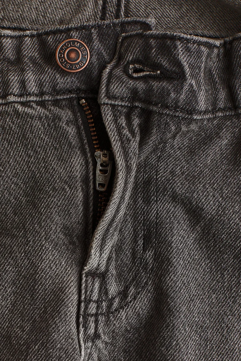 H&M  MAMA Wide Low Waist Jeans for Women | Best Price UAE