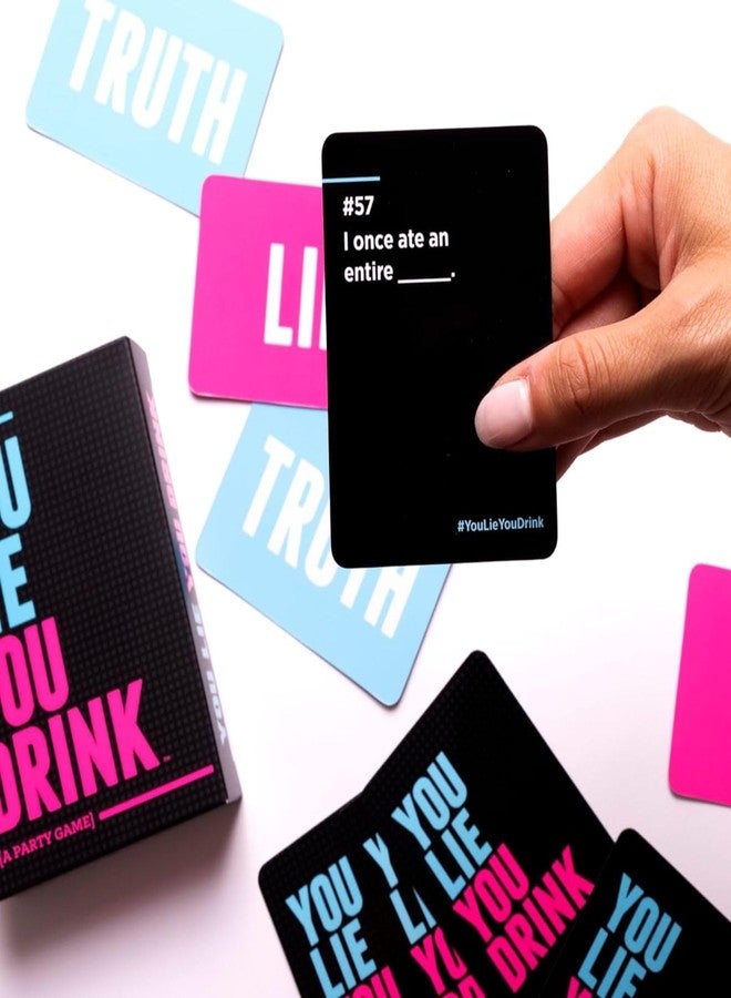 Tickles You Lie You Drink - Funny Truth or Dare Party Drinking Game for Game Nights, Couples, College Parties & Group Activities (Ages: 21+ Years, Players: 3+) - Image 3