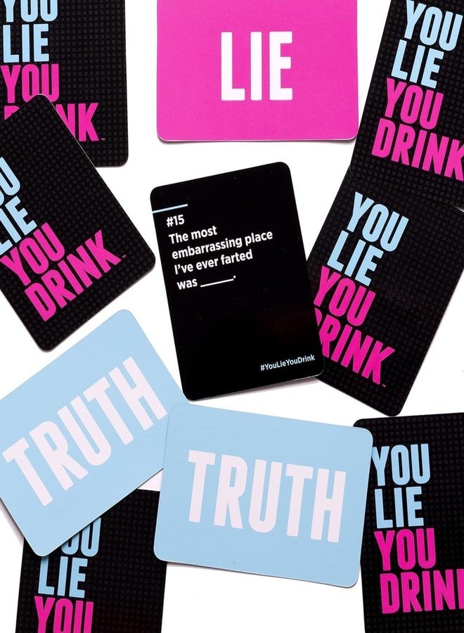 Tickles You Lie You Drink - Funny Truth or Dare Party Drinking Game for Game Nights, Couples, College Parties & Group Activities (Ages: 21+ Years, Players: 3+) - Image 5