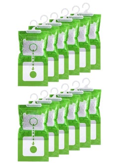 TYCOM Moisture Absorbers (12 Packs), Odor Eliminator humidity absorber Hanging Bags, wardrobe freshener, Closet Dehumidifiers & Odor Removers for Home & Car -12pcs  - Image 1