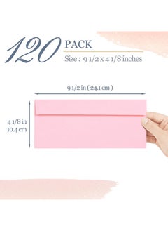 MATICAN Business Envelopes 120Pack 10 Envelopes 4 1/8 X 9 1/2 Inches 6 Pastel Colors  - Image 4