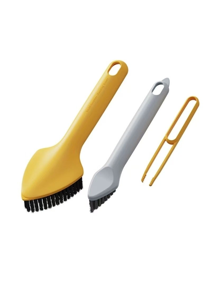 3 in 1 Multifunctional Cleaning Brush(Yellow)  - Image 2