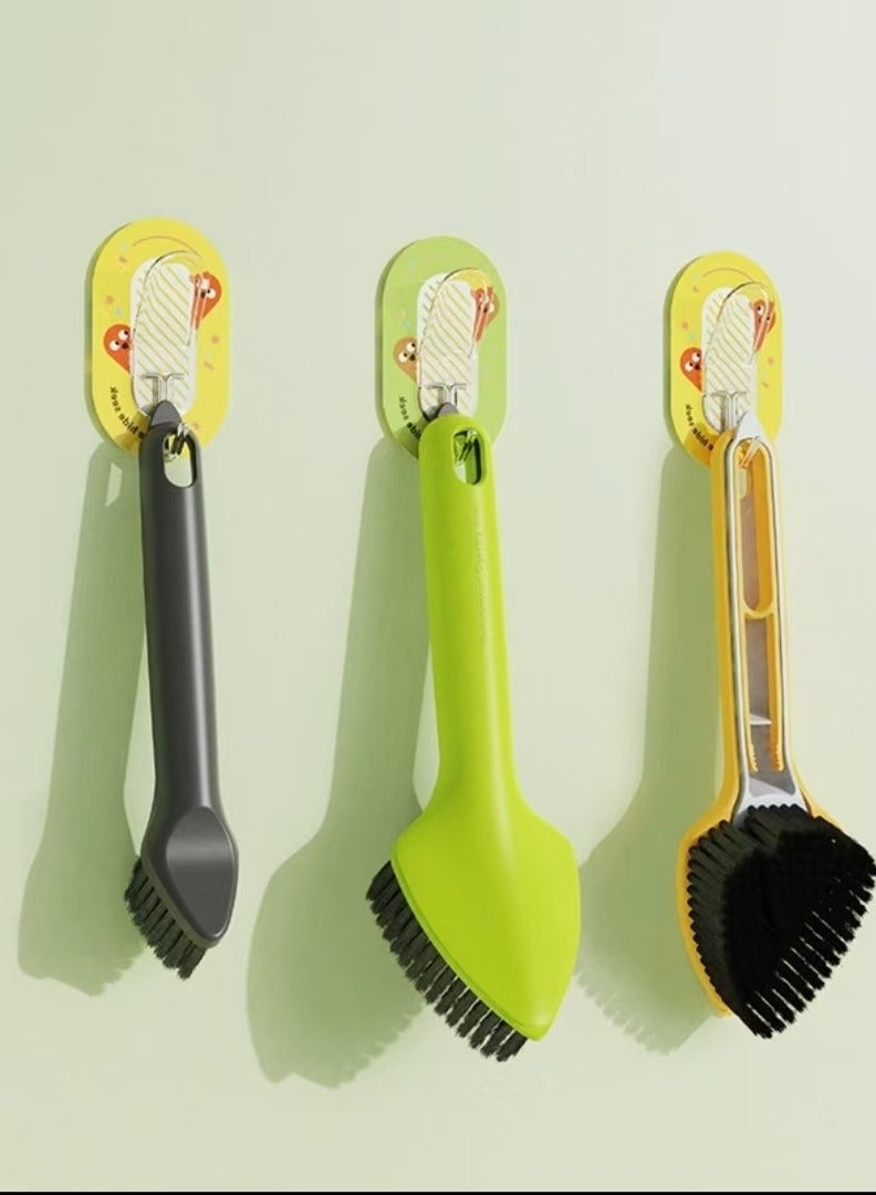 3 in 1 Multifunctional Cleaning Brush(Yellow)  - Image 1