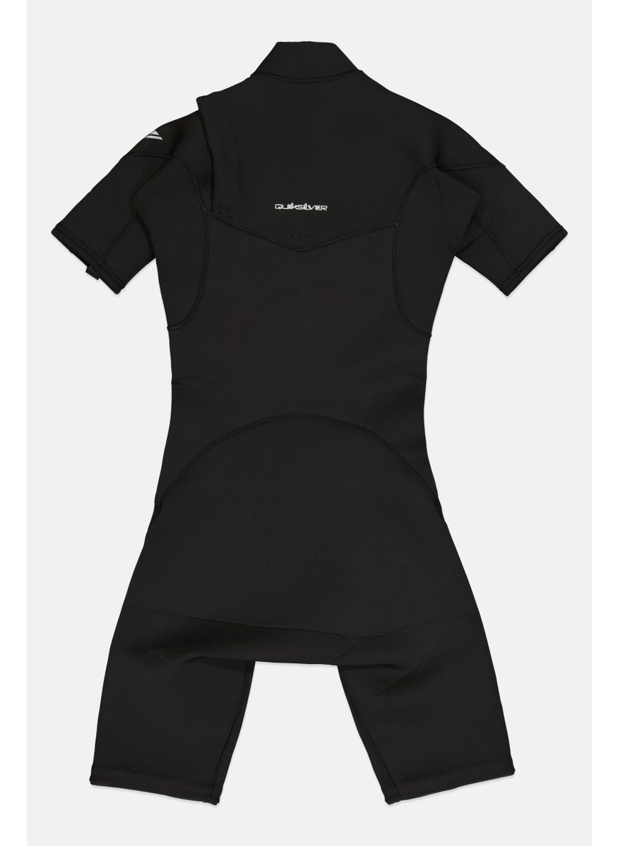QUIKSILVER Kids Boy Short Sleeve Spring Suit, Black  - Image 2