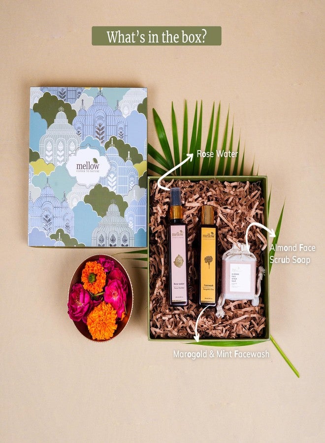 Mellow Ujjwal Valentine Giftset for Boyfriend/Girlfriend/Husband/Wife | Premium & Luxurious Gift Box | Giftset for All Special Occasions | For All Skin Types | 100% Natural & Timeless Ayurvedic Skin, Body & Haircare Giftset | Ayush Certified - Image 3
