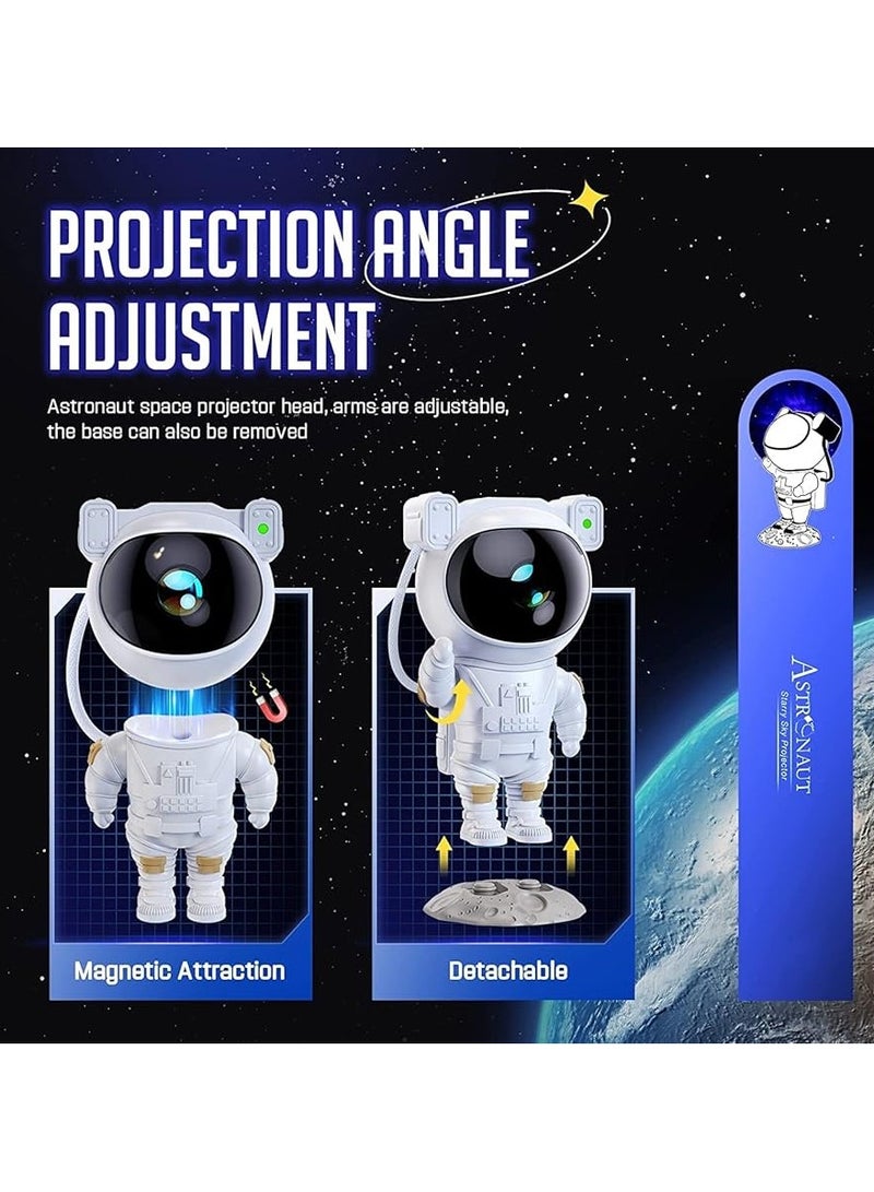 milkyway Kids Galaxy Star Led Projector Night Light with Timer Remote Control and 360°Adjustable Design Nebula Galaxy Projector for Children Adults Baby Bedroom Car Party Decoration and Game Rooms (Astronaut) - Image 4