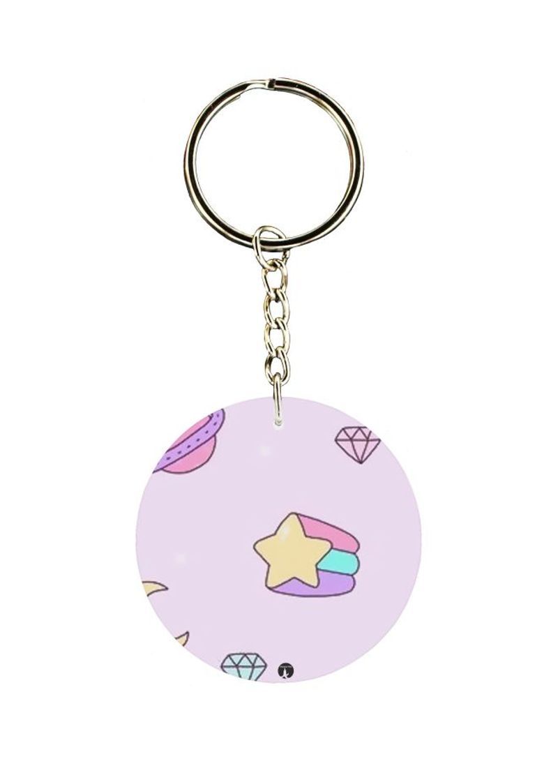Double Sided Printed Keychain