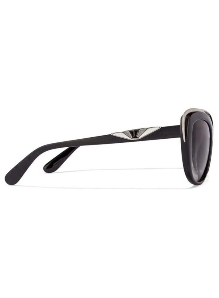 Vogue Full Rim Cat Eye Women Sunglass - VO5054-S W44/11 - Lens Size: 53 mm - Black - Image 3
