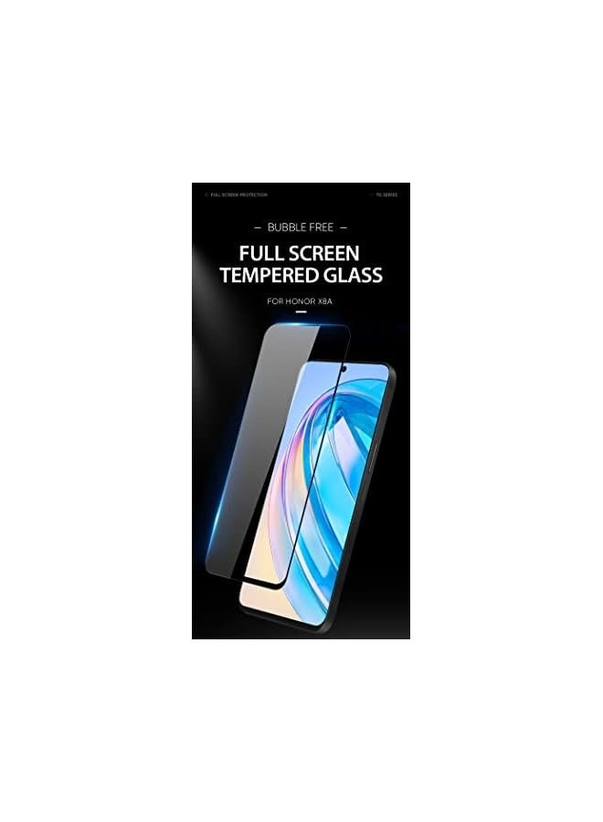 PROMASS Honor X8a Screen Protector Tempered Glass Guard Full Glue Edge-to-Edge Protector for Honor X8a - Image 4