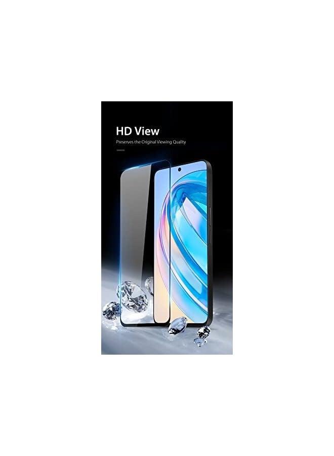 PROMASS Honor X8a Screen Protector Tempered Glass Guard Full Glue Edge-to-Edge Protector for Honor X8a - Image 5
