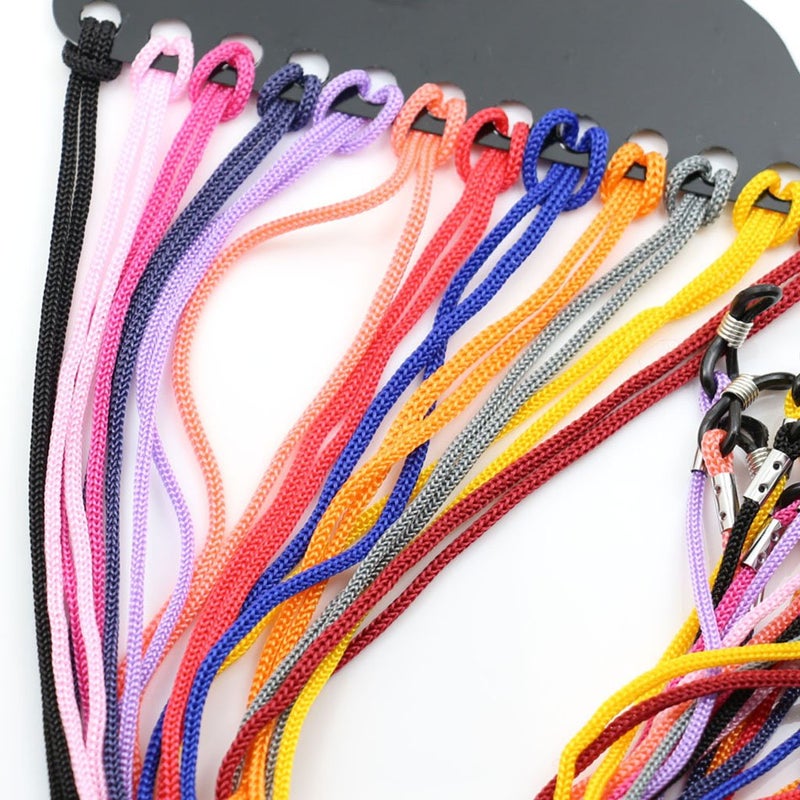 C2K 12 Pieces Multicolor Eyeglass Holder Strap Spectacle Sunglasses Cord Lanyard Chains Neck String Fashion Decorations - Image 2
