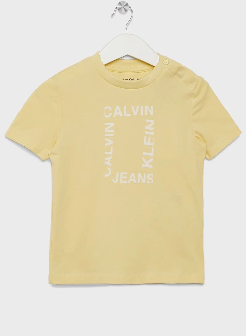 Calvin Klein Jeans Infant Text Print T-Shirt
