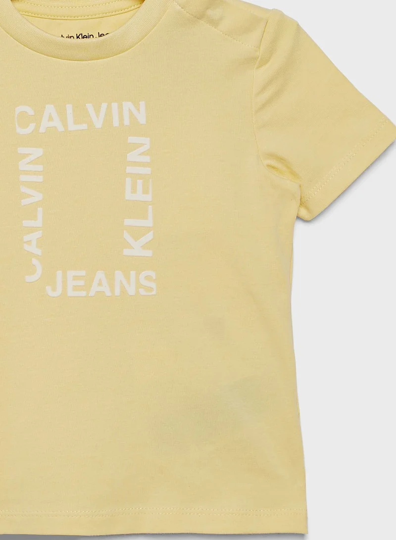 Calvin Klein Jeans Infant Text Print T-Shirt