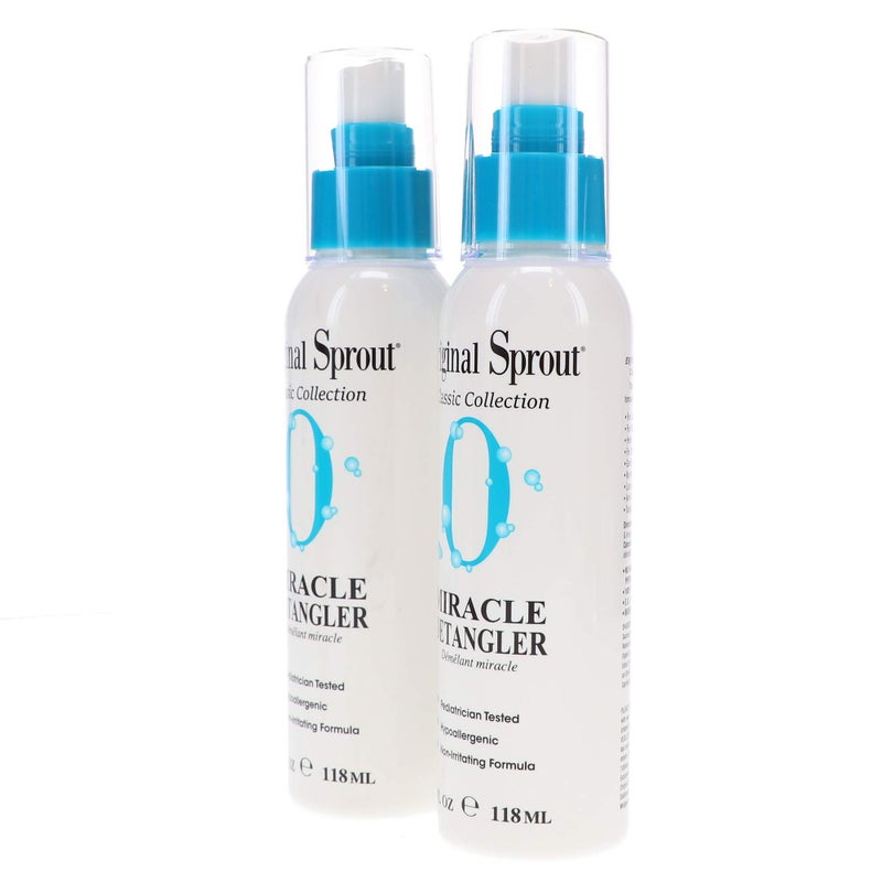 Original Sprout Miracle Detangler. All Hair Moisturizer and Leave-In Conditioner Spray, 4 Ounces. 2 Pack. - Image 2