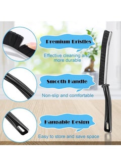 Spaceshoop Crevice Cleaning Brush, Gap Cleaning Brush Groove Scrubbing Brushes, Hard Bristle Cleaner Brush, Window Door Bathroom Track Slots Gap Thin Cleaning Tool for Home Kitchen Small Spaces  - Image 4