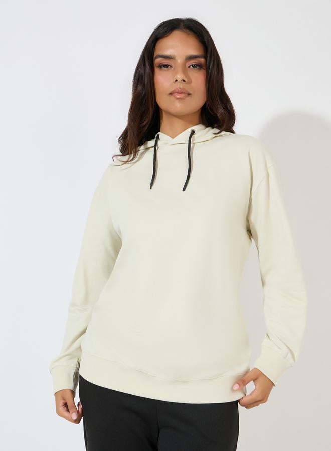Styli Regular Fit Longline Hoodie  - Image 1