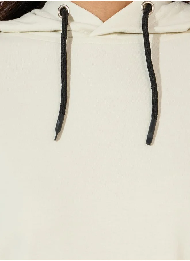 Styli Regular Fit Longline Hoodie