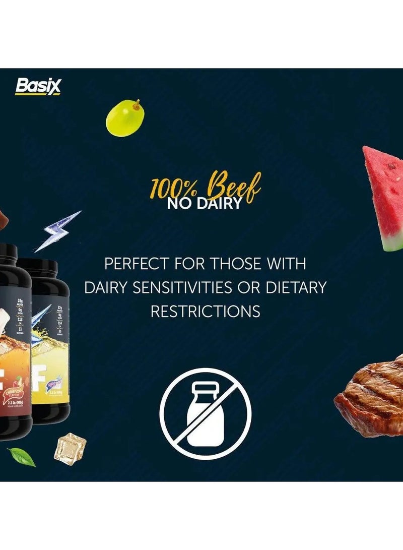 باسيكس كلير بيف بروتين ايزوليت - بلور راز - (4.4 باوند) - Image 3