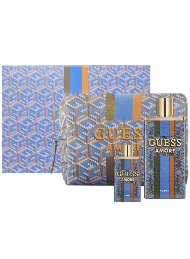 Guess Amore Capri Unisex Gift Set – Eau de Toilette 100ml - Image 1