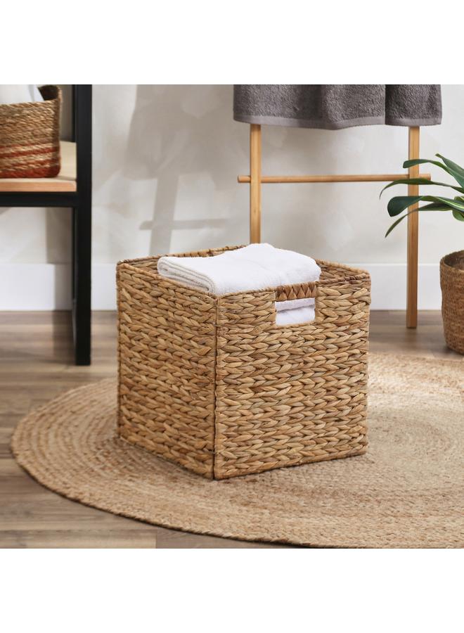 هوم بوكس صندوق مكعب من زهرة الزنبق المائية من ناتورا - 32×33×32 سم - Image 1