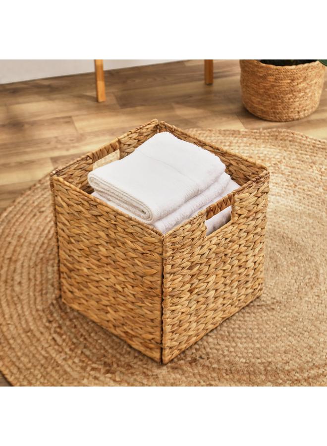 هوم بوكس صندوق مكعب من زهرة الزنبق المائية من ناتورا - 32×33×32 سم - Image 2