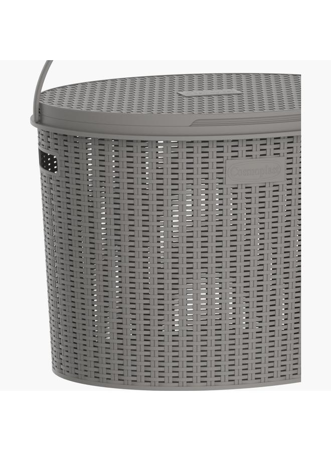 هوم بوكس سلة نزهة من الخيزران من كوزموبلاست - 42x31x31.8 سم - Image 3