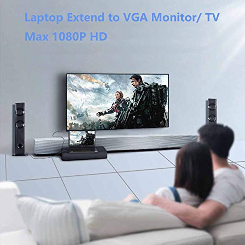 Cuxnoo Hdmi To Vga Adapter 1080P With 3.5Mm Audio Jack Hdmi Male To Vga Female Converter For Laptop, Pc, Digital Camera, Raspberry Pi, Chromebook, Monitor, Projector, Hdtv, Roku, Xbox, Etc - Image 5