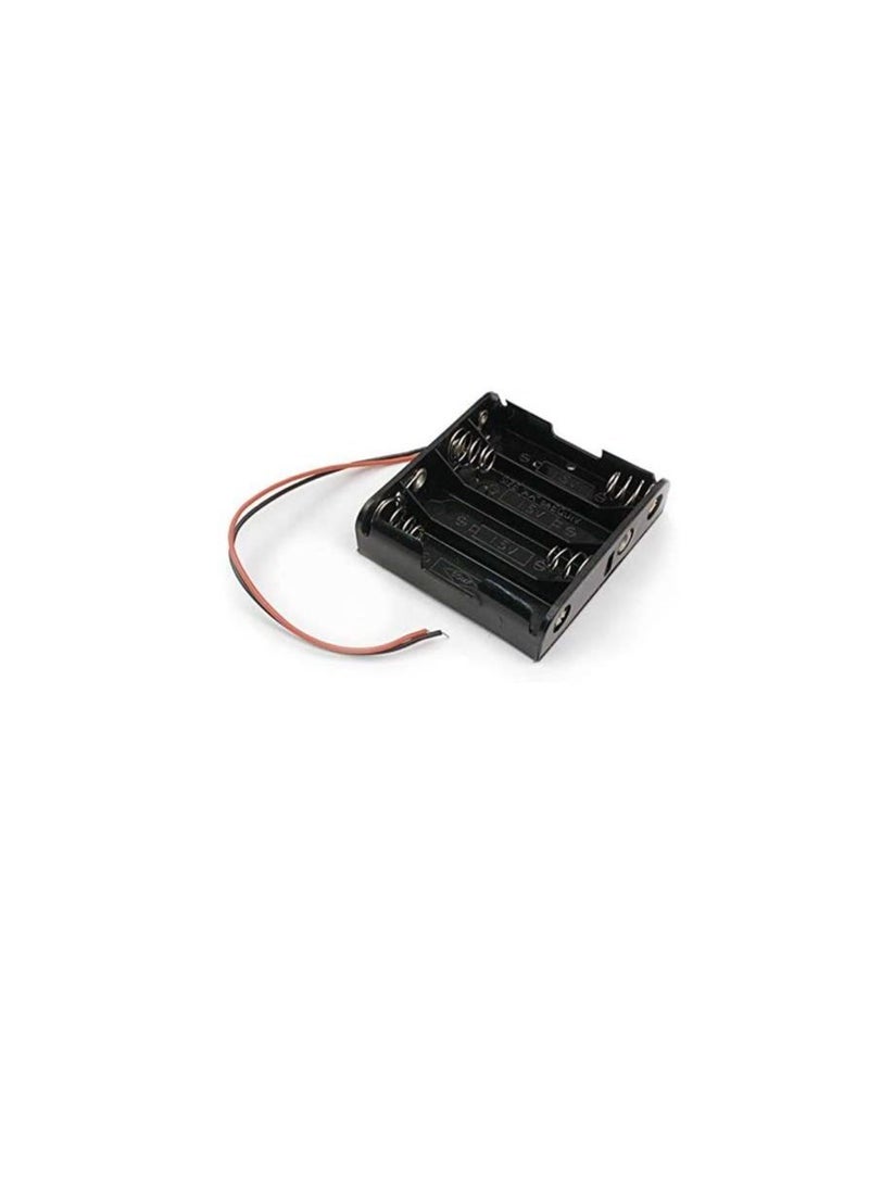 UHcom Battery Holder with Red and Black Wire 4 x AA - UHcom - Image 2
