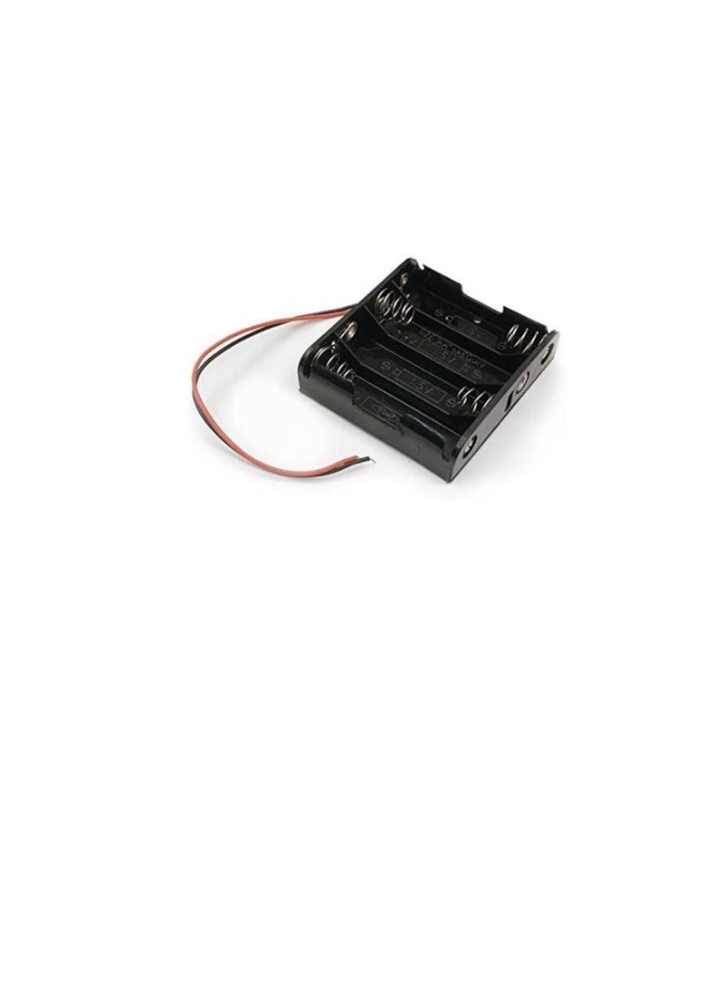 UHcom Battery Holder with Red and Black Wire 4 x AA - UHcom - Image 1