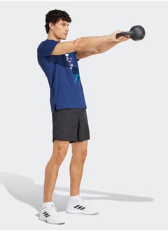 Adidas Aeroready D4T Logo Graphic T-Shirt  - Image 5