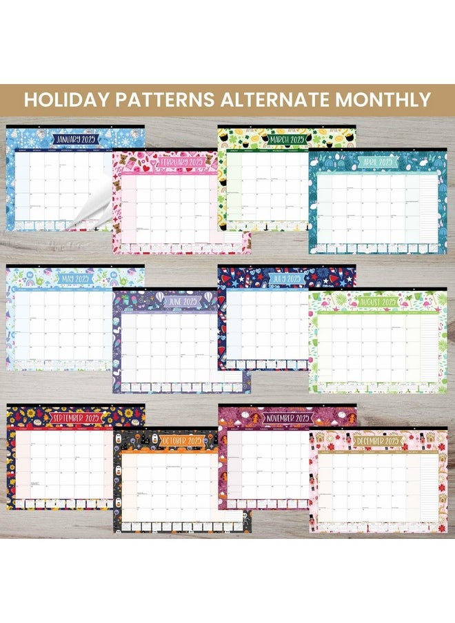 2025 Desk Calendar - 21" X 16" Large Monthly Organizer Pad With Stickers (January 2025 - December 2025) Desktop Blotter - Holiday Icons - pzsku/Z73073830C777A5821BBEZ/45/_/1731921988/0cef93b7-8b19-423f-91f5-551f1820e388