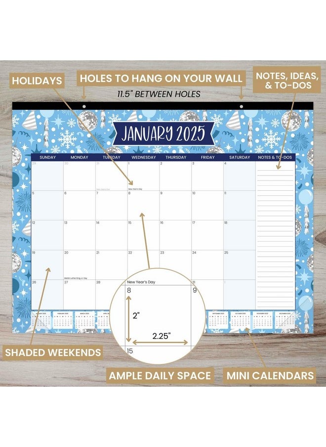 2025 Desk Calendar - 21" X 16" Large Monthly Organizer Pad With Stickers (January 2025 - December 2025) Desktop Blotter - Holiday Icons - pzsku/Z73073830C777A5821BBEZ/45/_/1731922001/3cffc656-d933-4911-bb66-3599078acd87