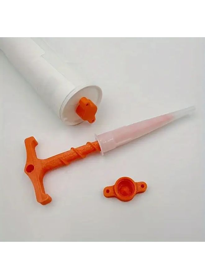 Sealing Lid Glass Sealant Cap and Nozzle Unclogger for Standard Caliber Tubing - Image 1