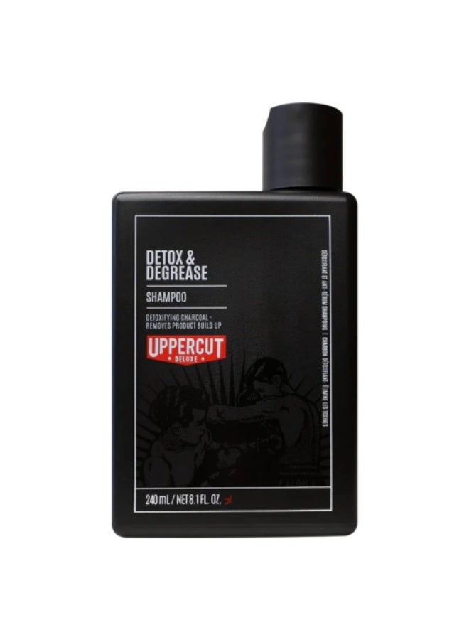 Uppercut Deluxe Detox & Degrease Shampoo 240ml - Image 1