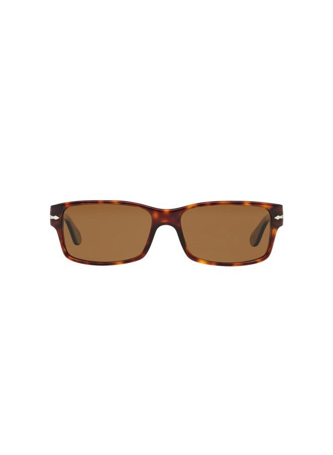 Persol Men's Brown Polarized Crystal Lens Sunglasses 58-16-140 mm, PO2803S, Havana - Image 3
