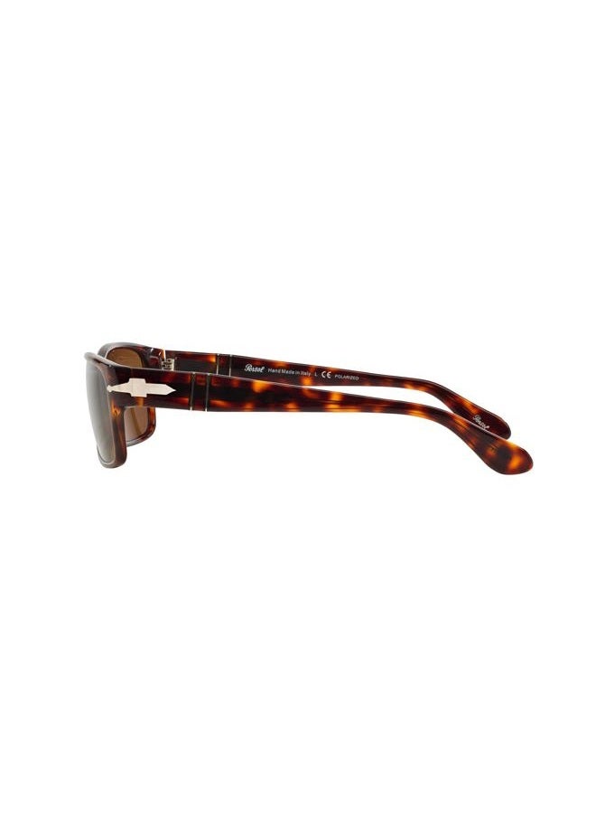 Persol Men's Brown Polarized Crystal Lens Sunglasses 58-16-140 mm, PO2803S, Havana - Image 2