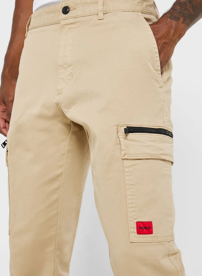 HUGO Slim Fit Cargo Pants