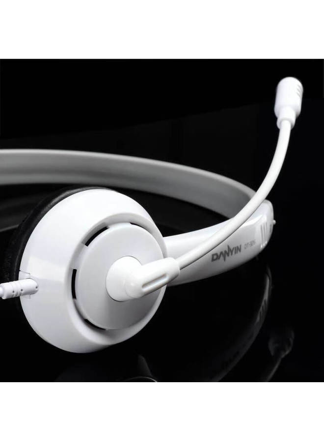 Danyin Dt326 Type-c Headphone Wired Over-ear For Students' Online Cl, English Listening And Speaking Exams With Microphone, C-type Compatible With Xiaomi, Huawei Tablets And Ipad - Image 3