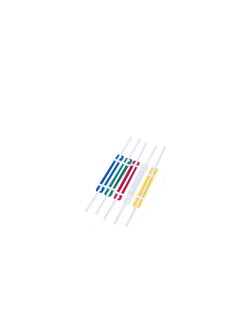 Deli 50-Piece Plastic File Fastener Multicolour  - Image 1